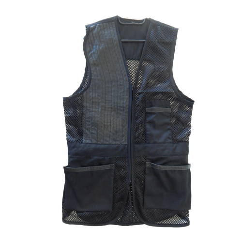 National Cartridge Shooting Vest RAZA KHALID SHOOTING JACKET RED/BLK SMAL