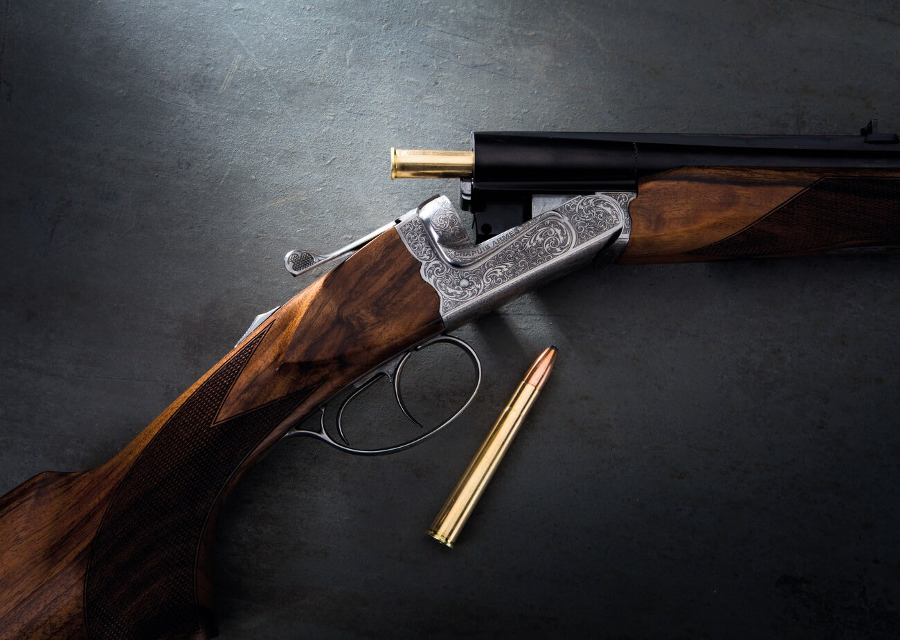 Chapuis Double Rifle African .450-400NE 25.6in AAA Grade in Case