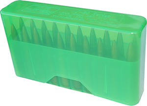 MTM Ammo Box Rifle Slip-Top 20 Round Green